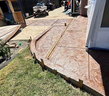 Concrete Patio - After