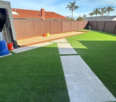 Turf Installation - Before